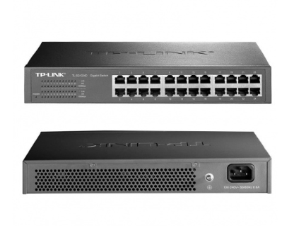 Switch TC-SG102D, 24 Puertos, Gigabit, TP LINK