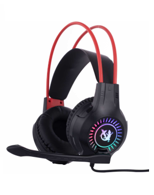 Auriculares X-Lizzard c/microfono, Gamer RGB