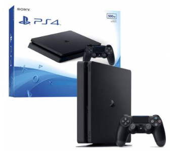 Consola Playstation 4, 500GB, Slim, Negro