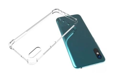 Case Silicona Xiaomi Redmi 9A, Transparente