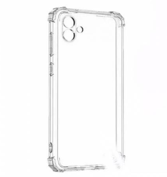 Case Silicona, Samsung A04, Transparente