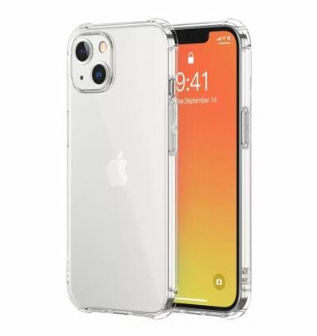 Case Silicona, iPhone 14, Transparene