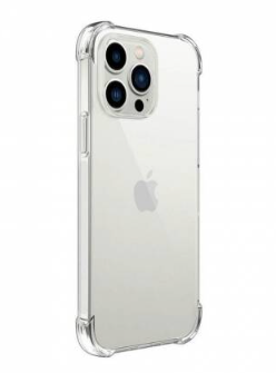 Case Silicona, iPhone 15 Pro Max, Transparente