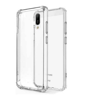 Case Silicona, Huawei Y6 2019, Transparente