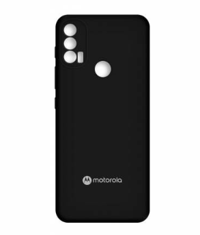 Case Silicona, Motorola E40, Negro