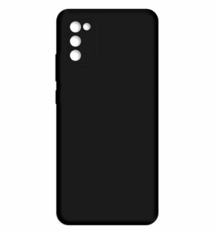 Case Silicona, Samsung A02S / A027, Negro