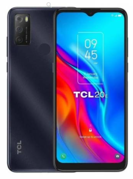 Celular TCL 20E, 64GB, Negro