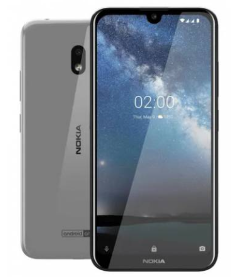 Celular Nokia 2.2, 32GB, Plateado